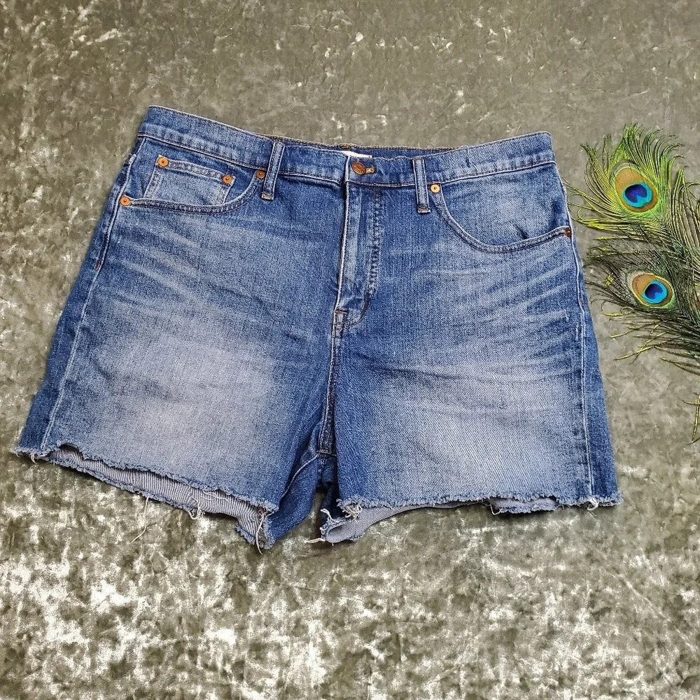 Madewell High-Rise Denim Shorts